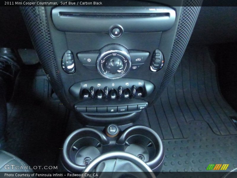 Surf Blue / Carbon Black 2011 Mini Cooper Countryman