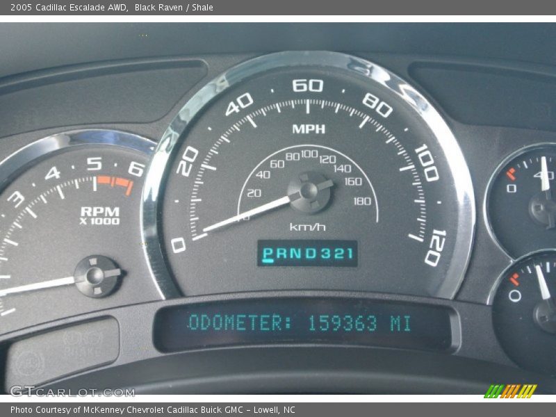 Black Raven / Shale 2005 Cadillac Escalade AWD