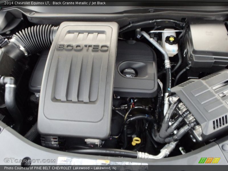 Black Granite Metallic / Jet Black 2014 Chevrolet Equinox LT