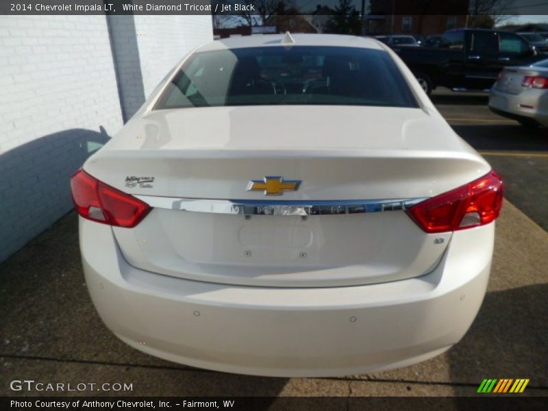 White Diamond Tricoat / Jet Black 2014 Chevrolet Impala LT