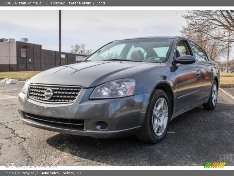 Polished Pewter Metallic / Blond 2006 Nissan Altima 2.5 S