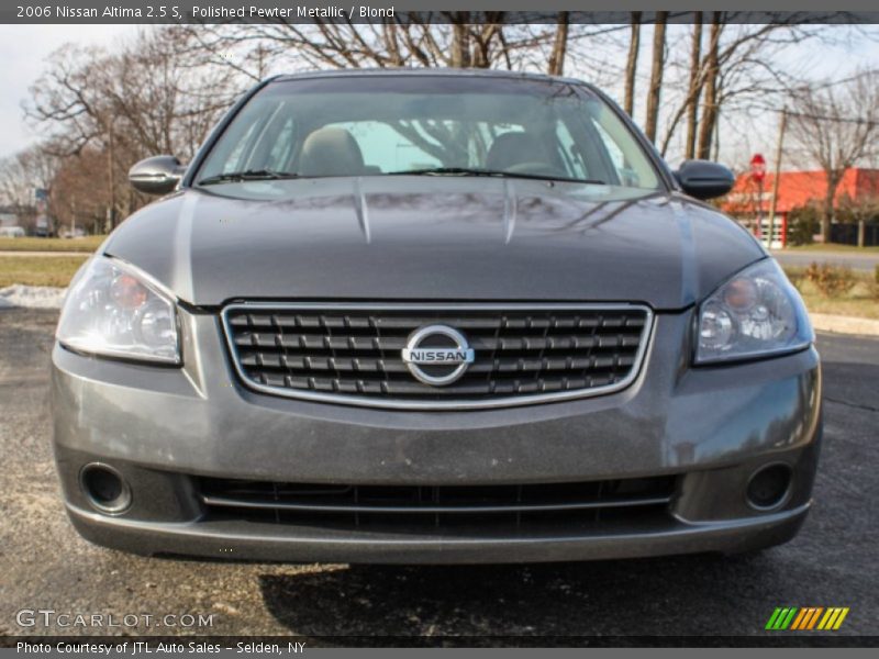 Polished Pewter Metallic / Blond 2006 Nissan Altima 2.5 S