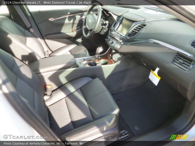 White Diamond Tricoat / Jet Black 2014 Chevrolet Impala LT