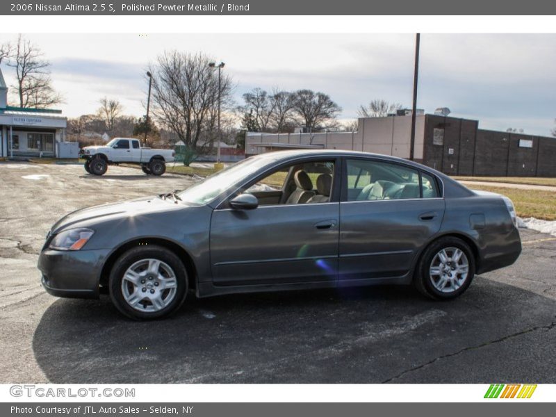 Polished Pewter Metallic / Blond 2006 Nissan Altima 2.5 S