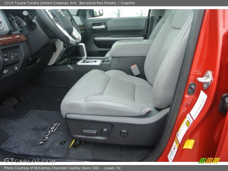 Barcelona Red Metallic / Graphite 2014 Toyota Tundra Limited Crewmax 4x4