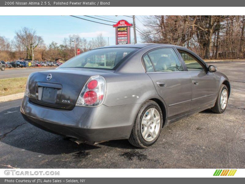 Polished Pewter Metallic / Blond 2006 Nissan Altima 2.5 S