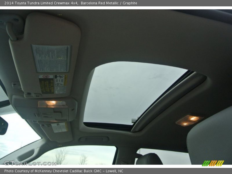 Barcelona Red Metallic / Graphite 2014 Toyota Tundra Limited Crewmax 4x4
