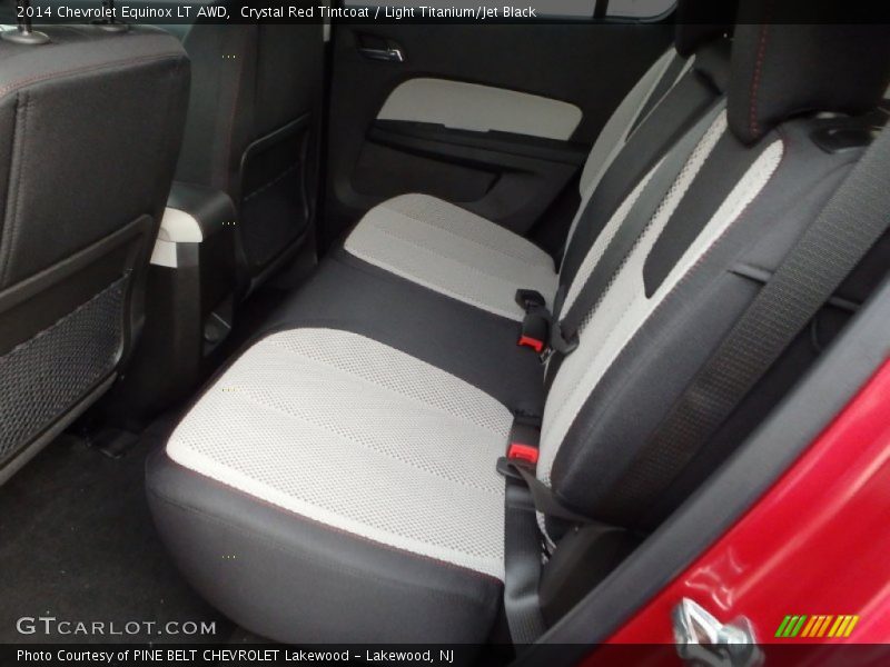 Rear Seat of 2014 Equinox LT AWD