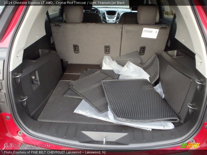Crystal Red Tintcoat / Light Titanium/Jet Black 2014 Chevrolet Equinox LT AWD
