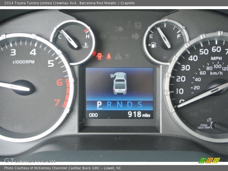 Barcelona Red Metallic / Graphite 2014 Toyota Tundra Limited Crewmax 4x4