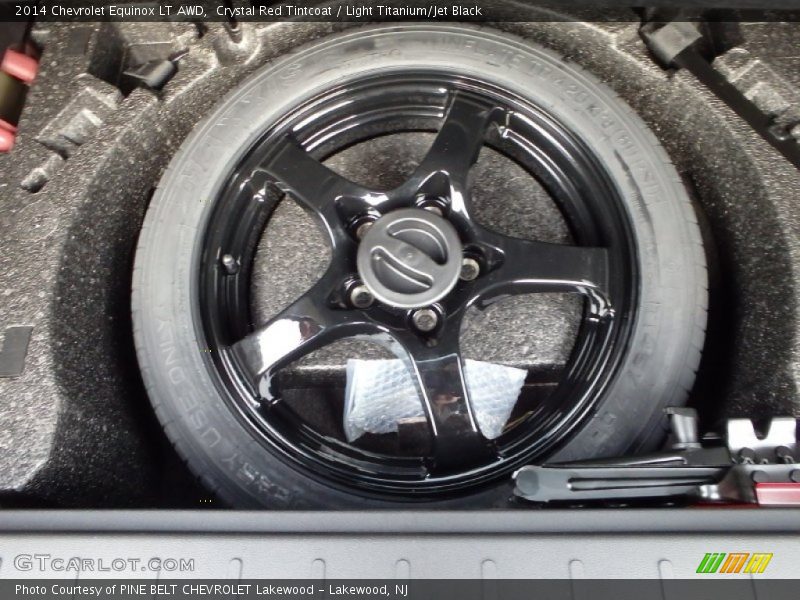 Crystal Red Tintcoat / Light Titanium/Jet Black 2014 Chevrolet Equinox LT AWD