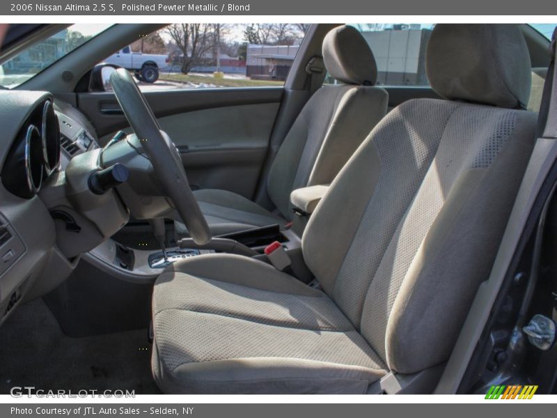 Polished Pewter Metallic / Blond 2006 Nissan Altima 2.5 S