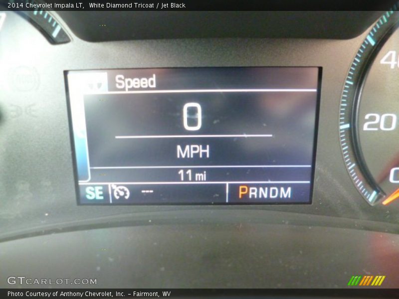 White Diamond Tricoat / Jet Black 2014 Chevrolet Impala LT