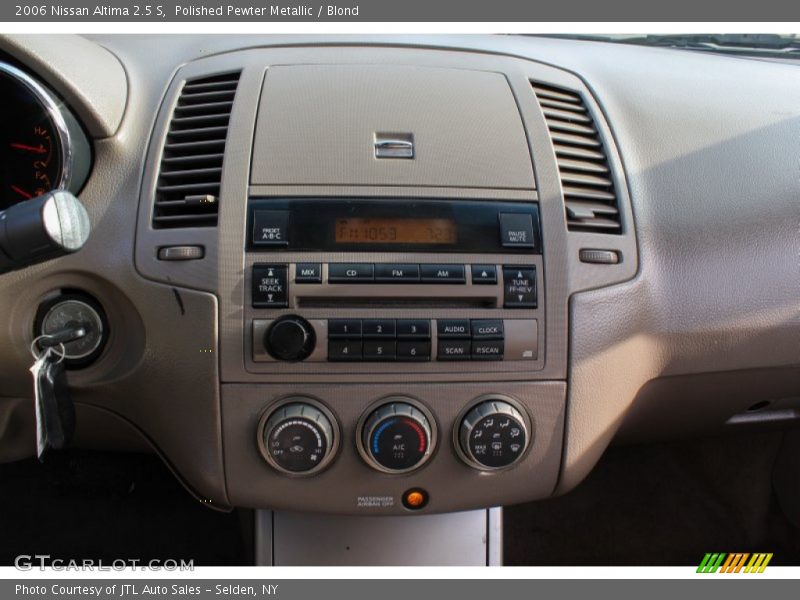 Polished Pewter Metallic / Blond 2006 Nissan Altima 2.5 S