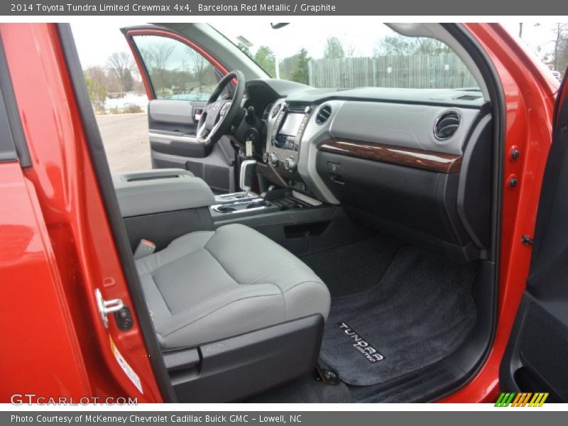 Barcelona Red Metallic / Graphite 2014 Toyota Tundra Limited Crewmax 4x4
