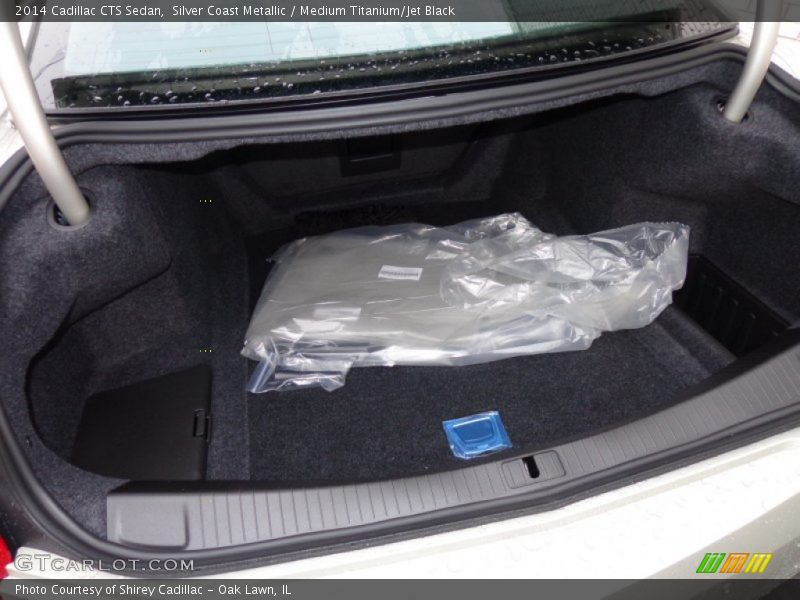 Silver Coast Metallic / Medium Titanium/Jet Black 2014 Cadillac CTS Sedan