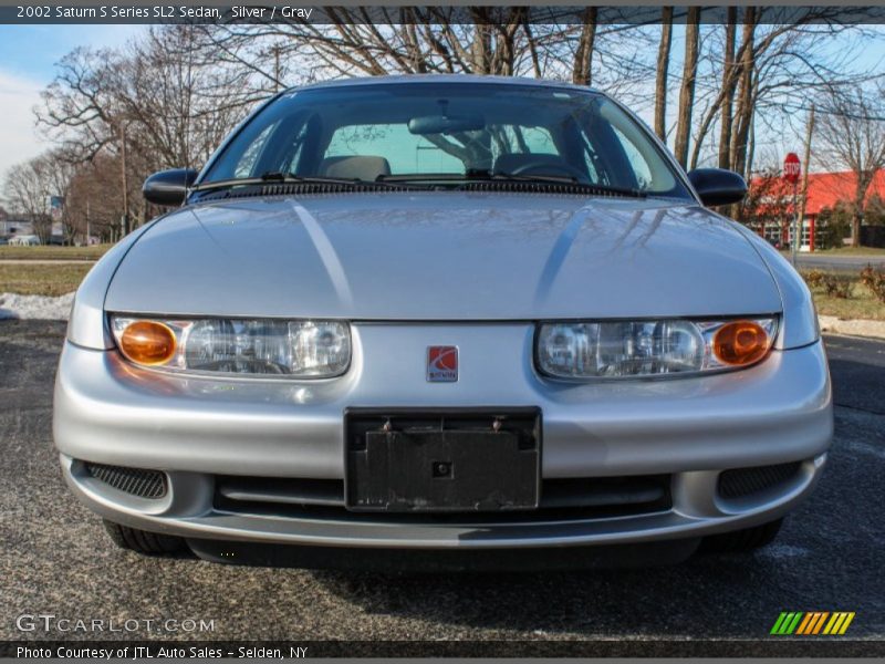 Silver / Gray 2002 Saturn S Series SL2 Sedan