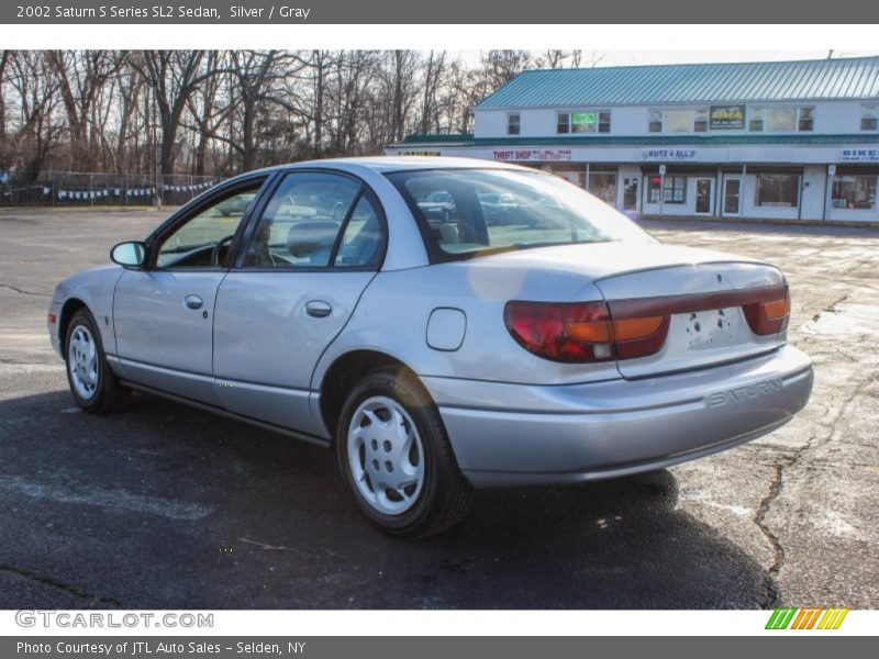 Silver / Gray 2002 Saturn S Series SL2 Sedan