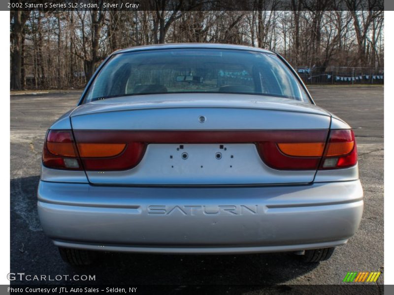 Silver / Gray 2002 Saturn S Series SL2 Sedan