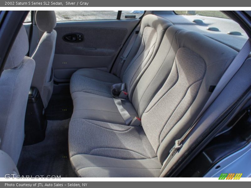 Silver / Gray 2002 Saturn S Series SL2 Sedan