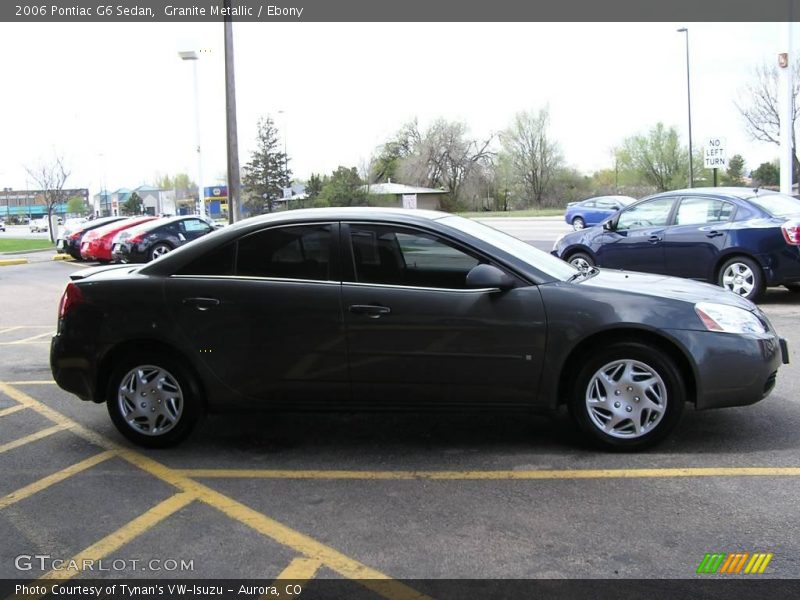 Granite Metallic / Ebony 2006 Pontiac G6 Sedan
