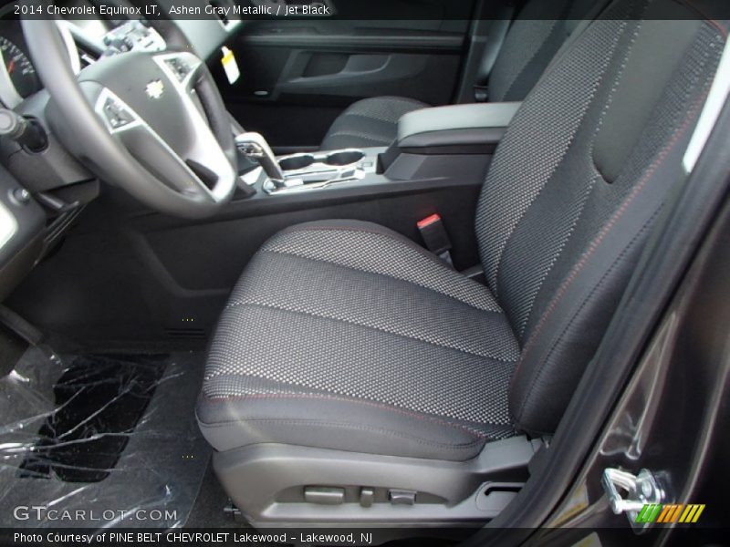 Ashen Gray Metallic / Jet Black 2014 Chevrolet Equinox LT