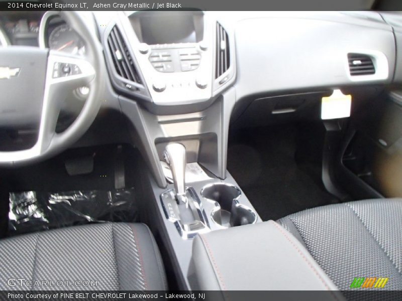Ashen Gray Metallic / Jet Black 2014 Chevrolet Equinox LT