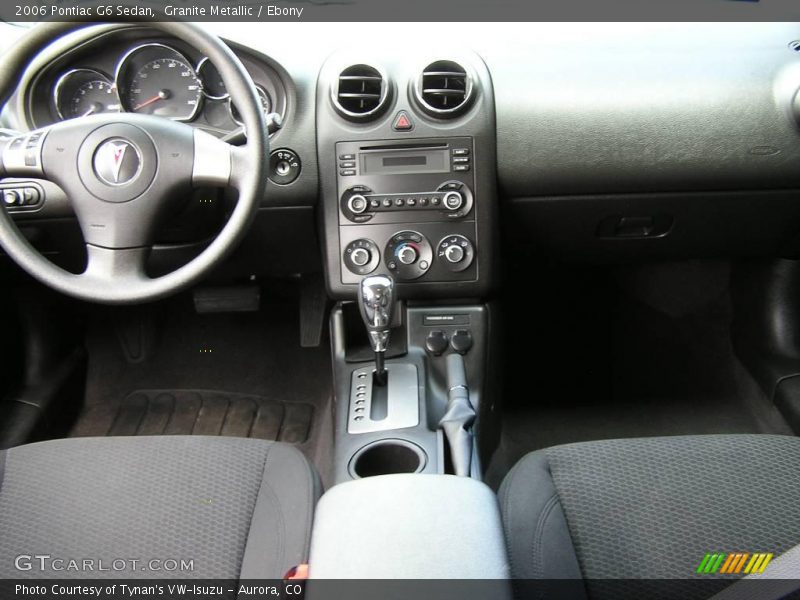 Granite Metallic / Ebony 2006 Pontiac G6 Sedan