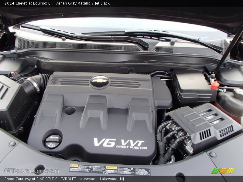 Ashen Gray Metallic / Jet Black 2014 Chevrolet Equinox LT