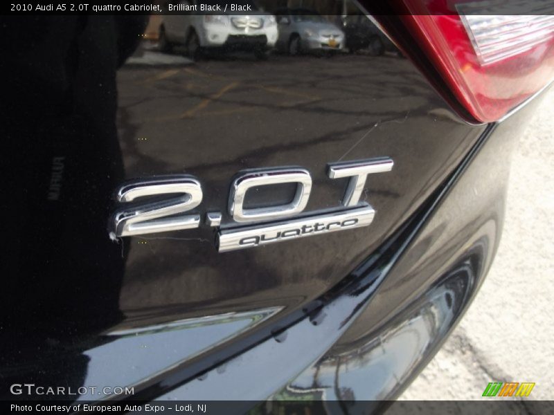 Brilliant Black / Black 2010 Audi A5 2.0T quattro Cabriolet