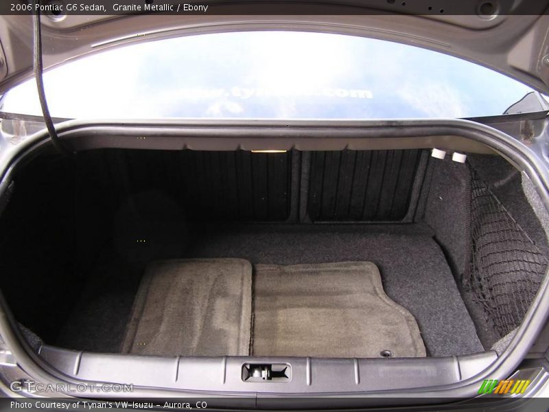 Granite Metallic / Ebony 2006 Pontiac G6 Sedan