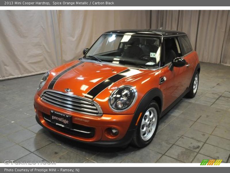 Spice Orange Metallic / Carbon Black 2013 Mini Cooper Hardtop