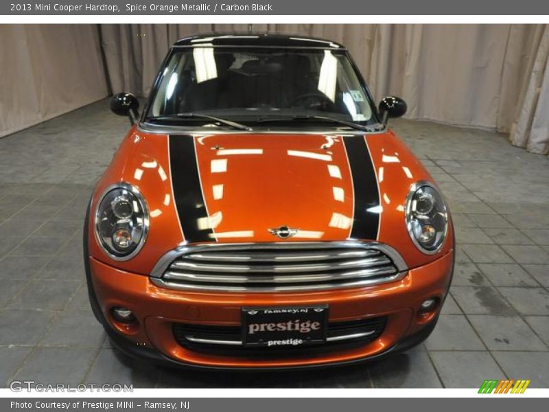 Spice Orange Metallic / Carbon Black 2013 Mini Cooper Hardtop