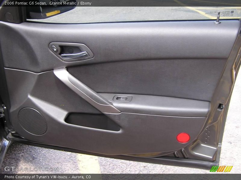 Granite Metallic / Ebony 2006 Pontiac G6 Sedan