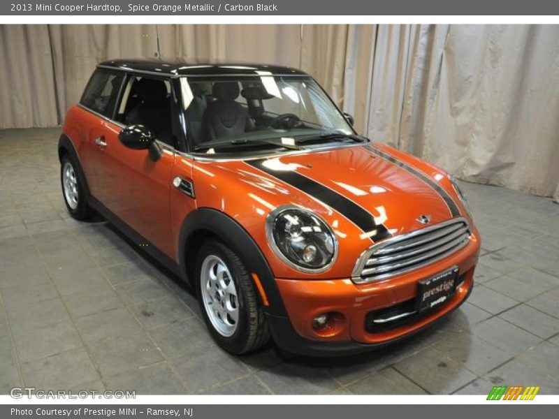 Spice Orange Metallic / Carbon Black 2013 Mini Cooper Hardtop