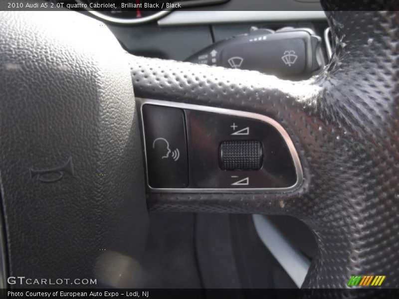 Brilliant Black / Black 2010 Audi A5 2.0T quattro Cabriolet