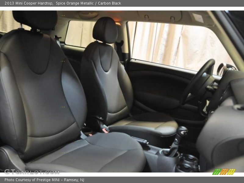 Spice Orange Metallic / Carbon Black 2013 Mini Cooper Hardtop