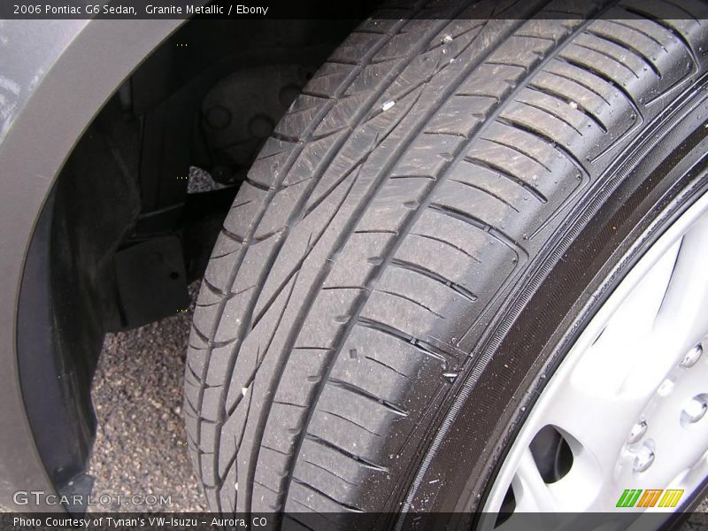 Granite Metallic / Ebony 2006 Pontiac G6 Sedan