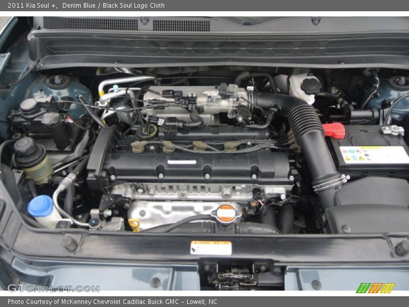  2011 Soul + Engine - 2.0 Liter DOHC 16-Valve CVVT 4 Cylinder