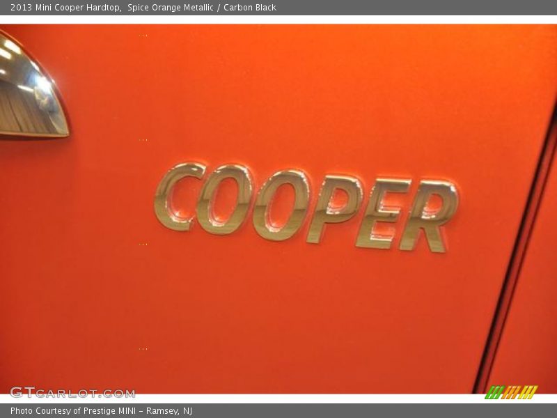 Spice Orange Metallic / Carbon Black 2013 Mini Cooper Hardtop