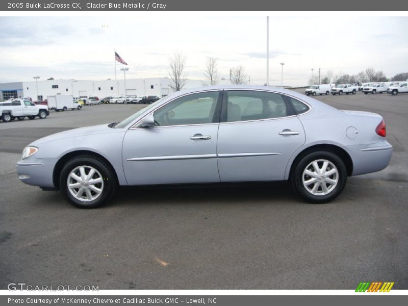 Glacier Blue Metallic / Gray 2005 Buick LaCrosse CX
