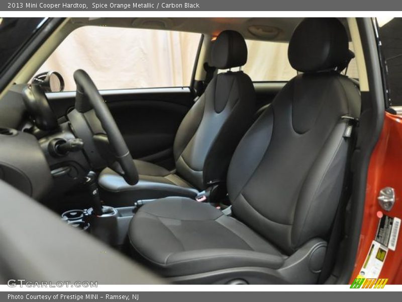 Spice Orange Metallic / Carbon Black 2013 Mini Cooper Hardtop