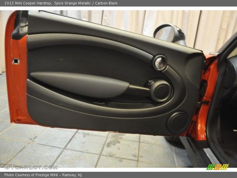 Spice Orange Metallic / Carbon Black 2013 Mini Cooper Hardtop