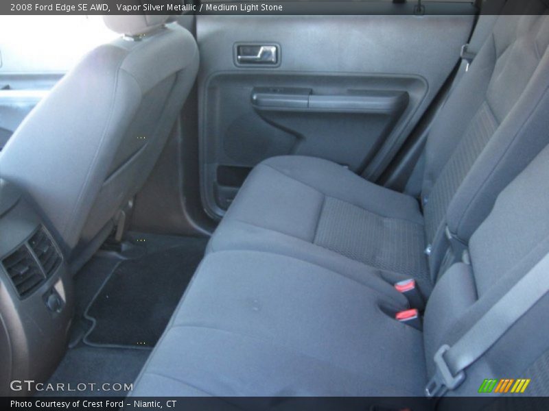 Vapor Silver Metallic / Medium Light Stone 2008 Ford Edge SE AWD