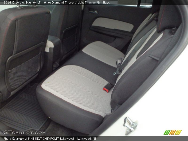 White Diamond Tricoat / Light Titanium/Jet Black 2014 Chevrolet Equinox LT