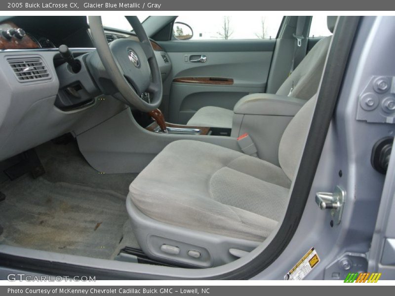 Glacier Blue Metallic / Gray 2005 Buick LaCrosse CX