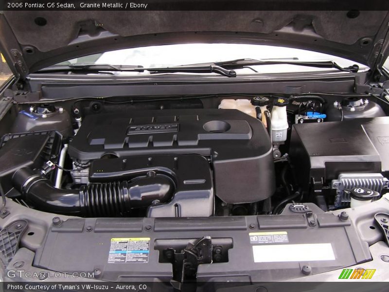 Granite Metallic / Ebony 2006 Pontiac G6 Sedan
