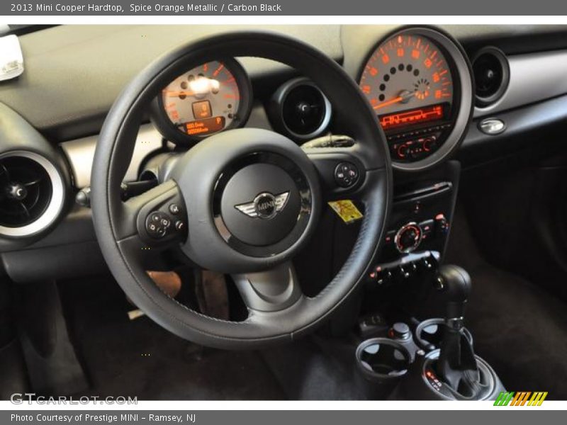 Spice Orange Metallic / Carbon Black 2013 Mini Cooper Hardtop