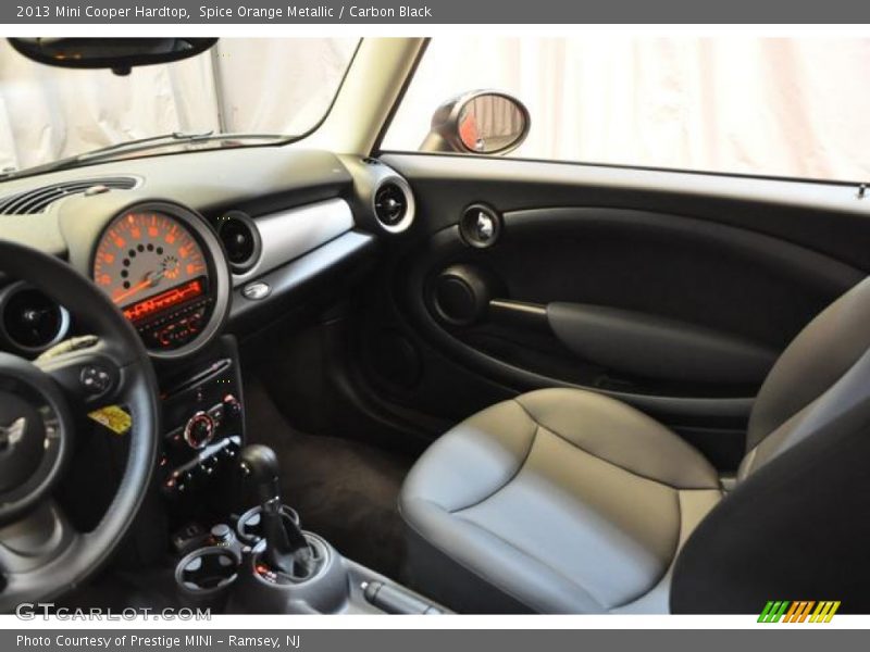 Spice Orange Metallic / Carbon Black 2013 Mini Cooper Hardtop