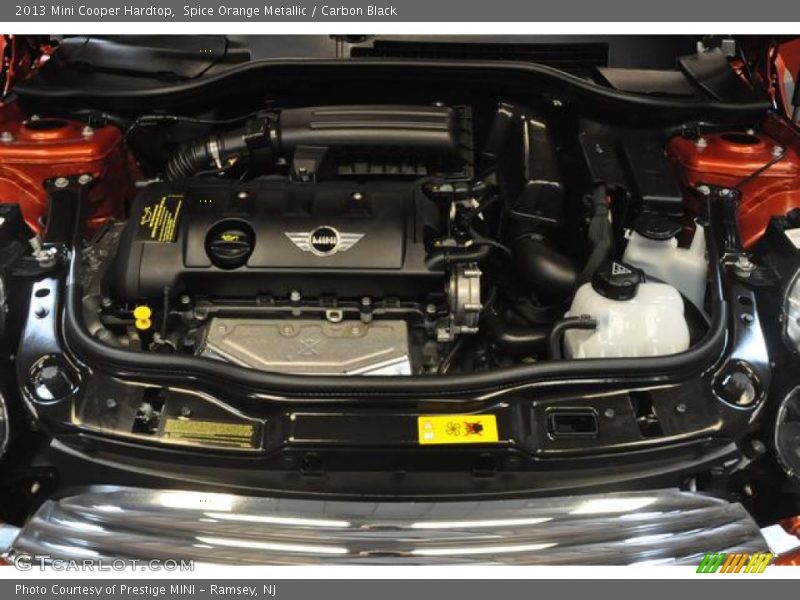 Spice Orange Metallic / Carbon Black 2013 Mini Cooper Hardtop